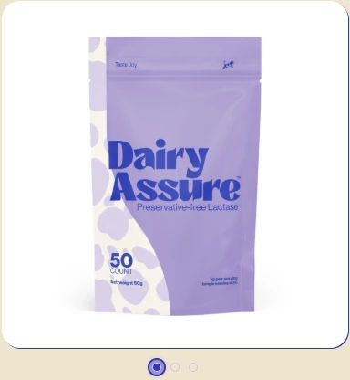 DairyAssure product card and purchase options