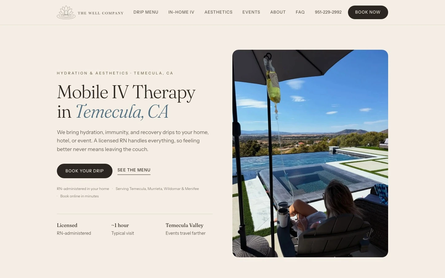 The Well Company website