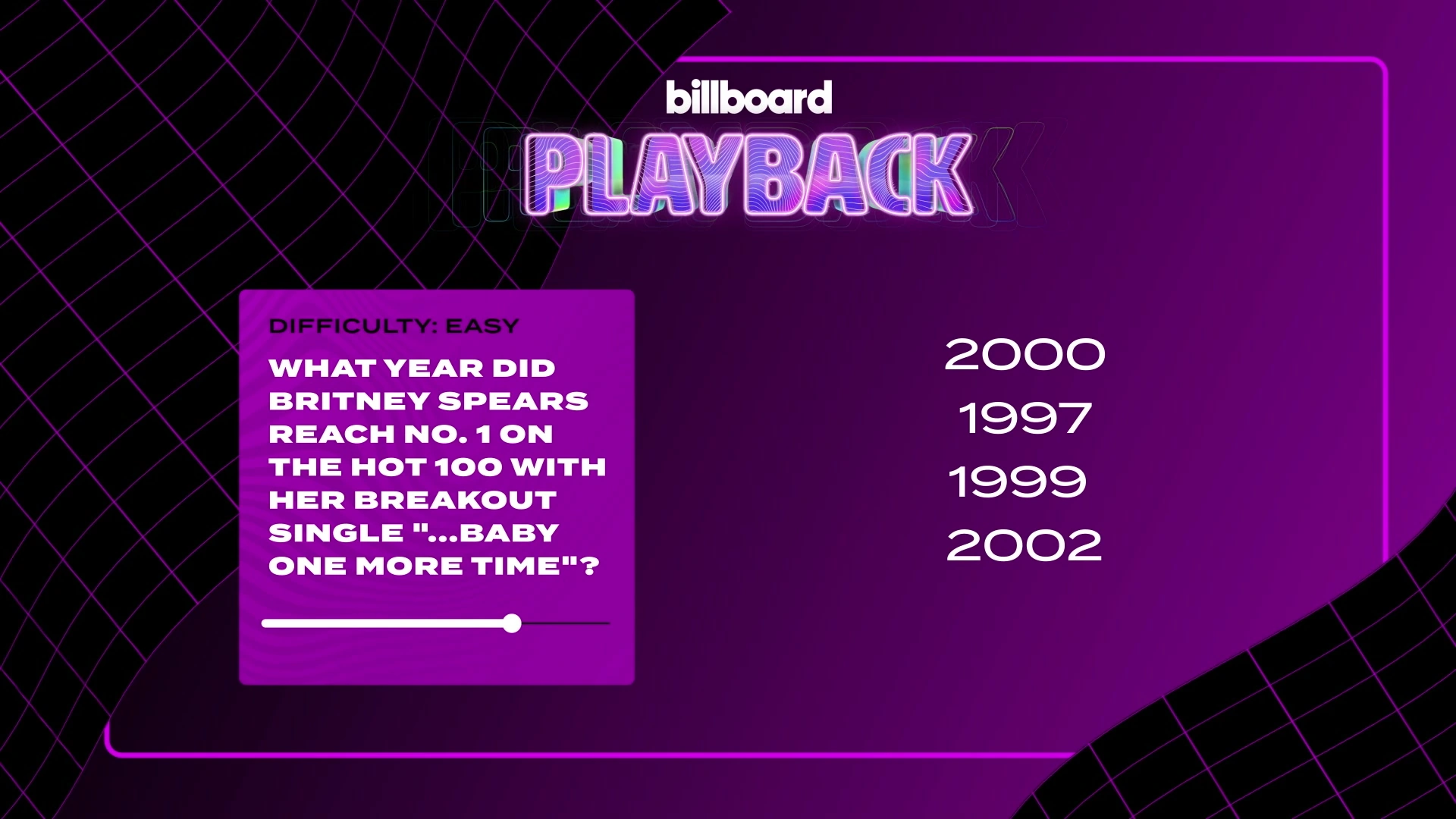 Billboard Playback original launch film still