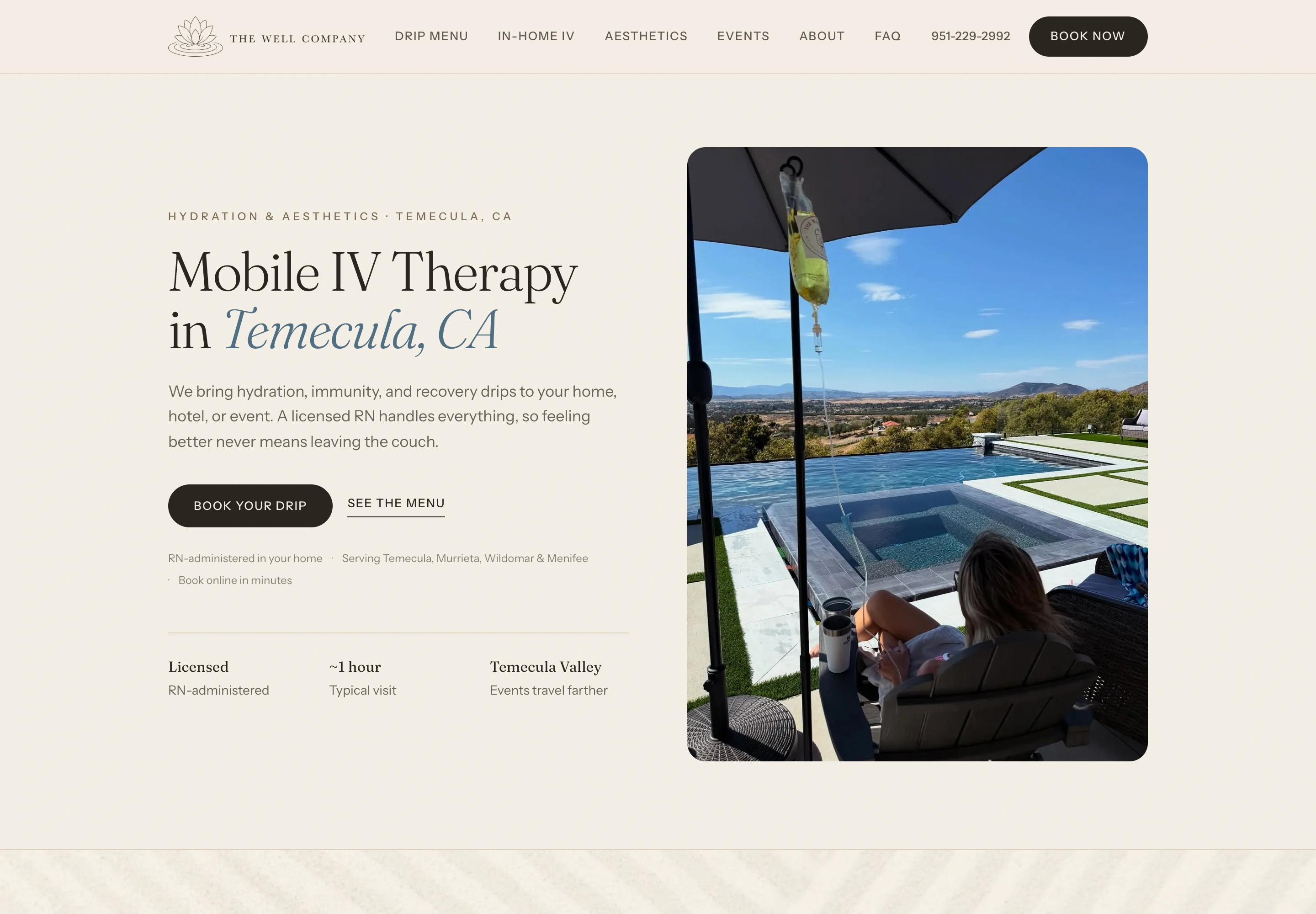 The Well Company public website